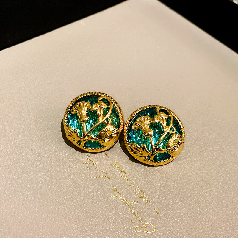 Ellipse Leaf Earrings Cn0020