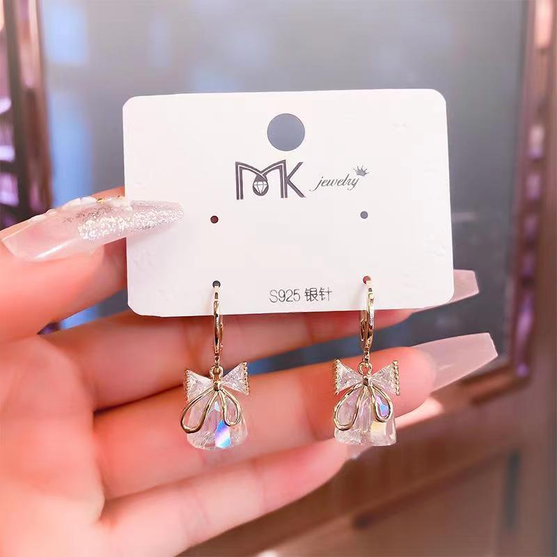 Bow Aurora Bell Earrings