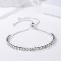 Fashion and Fully-Jewelled Sterling Silver Bracelet