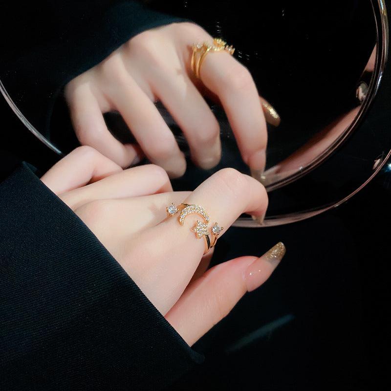 Emerald Zircon Stitching Ring Cn0015