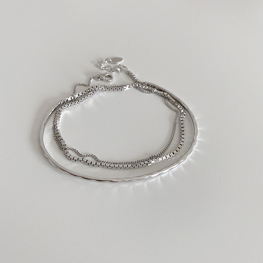 মাল্টি-লেয়ার ব্রেসলেট মহিলাদের বিপরীতমুখী ফ্যাশন মিনিমালিজম ব্যক্তিগতকৃত ব্রেসলেট ব্রেসলেট