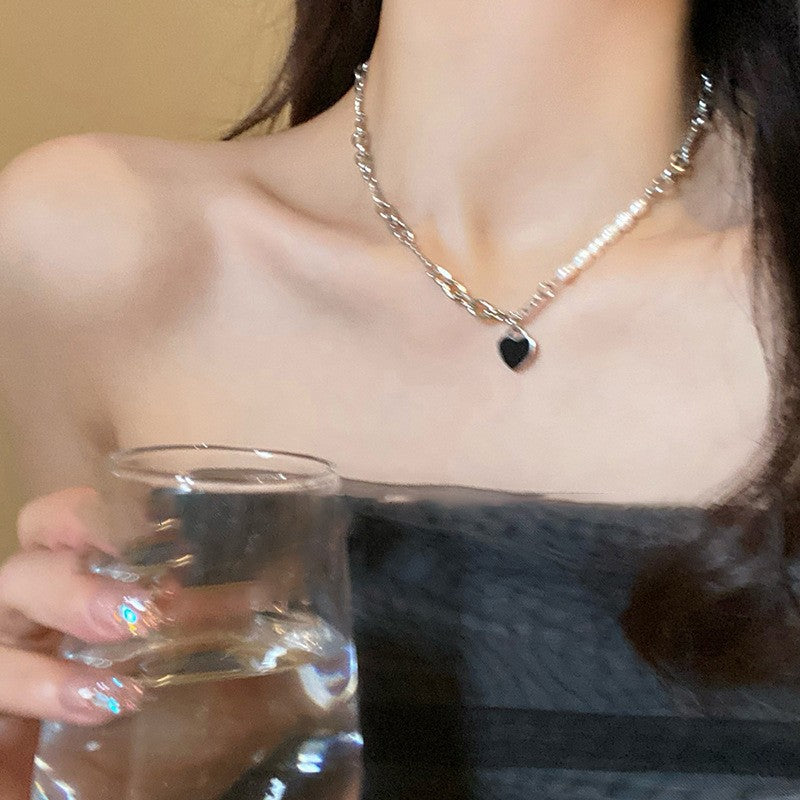 Diamond Love Eight-Pointed Stars Necklace Cn0067