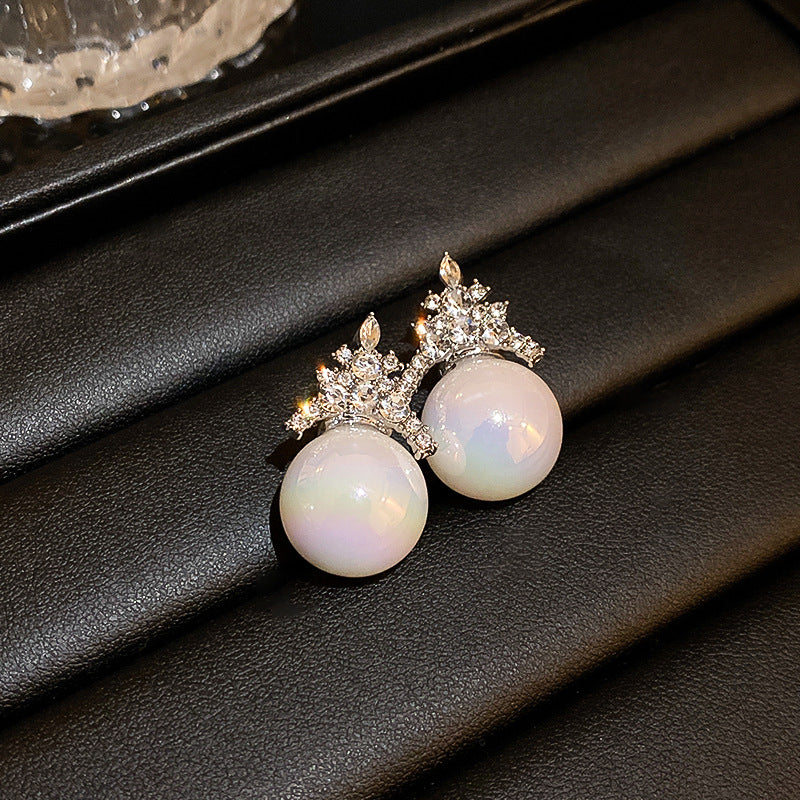 Retro Alphabet Zircon Earrings Cn0018