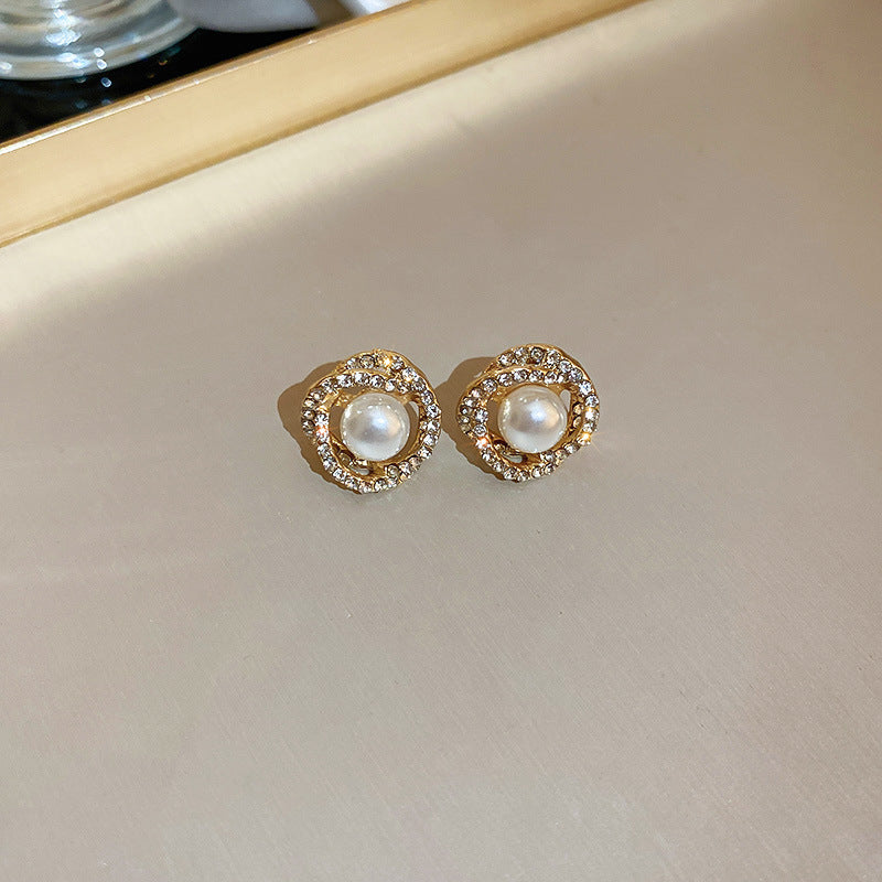 Letter Love Heart Bow Tie Earrings Cn0068