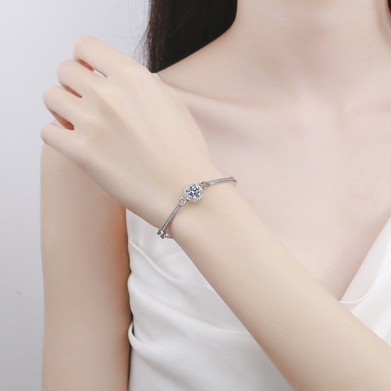 Micro Inlaid Zircon Bracelet Cn0094