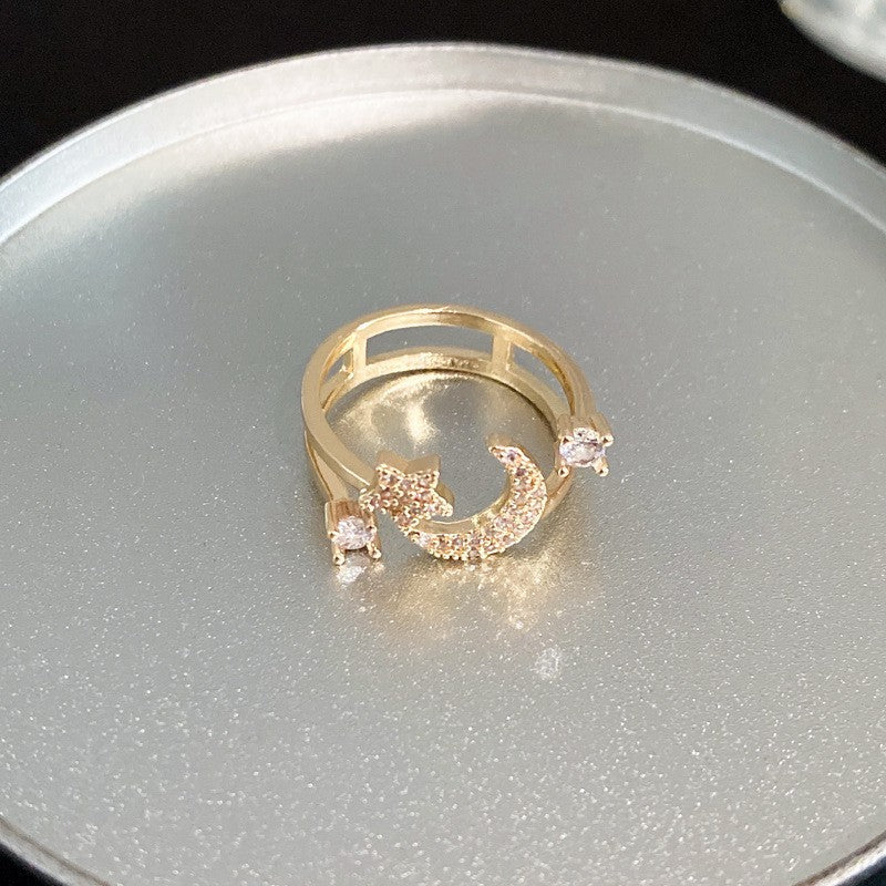 Emerald Zircon Stitching Ring Cn0015