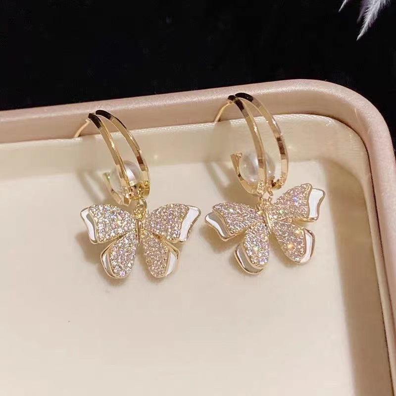 پروانه گوشواره بدلیجات گوشواره گوشواره همه کاره