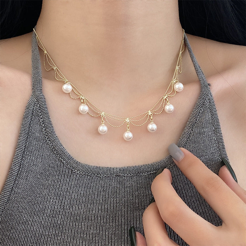 گردنبند توری