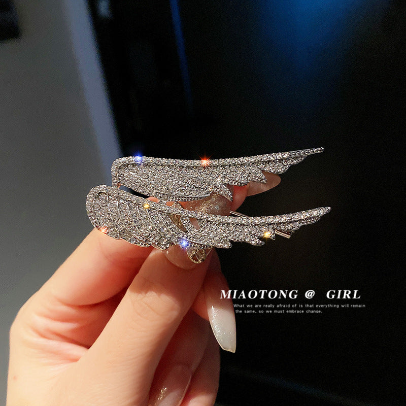 Angel Wings Pin Suit Brooch