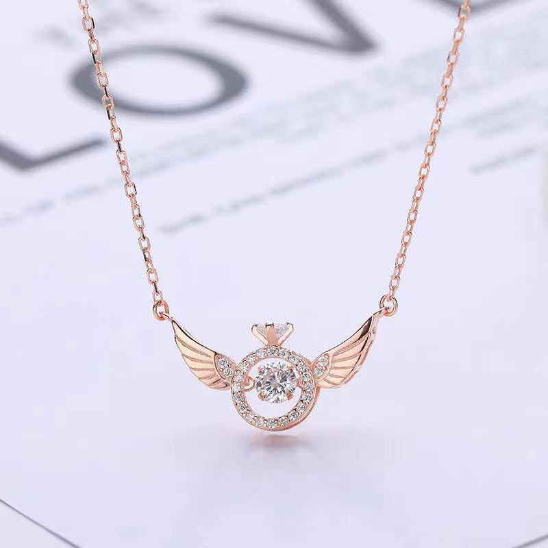 Angel Wings Pendant Necklace
