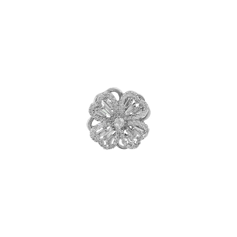 Four-leaf clover rotating ring female