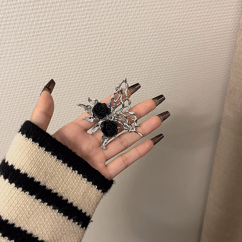 Vòng Bướm Hoa Hồng Nữ Mở Có Thể Điều Chỉnh