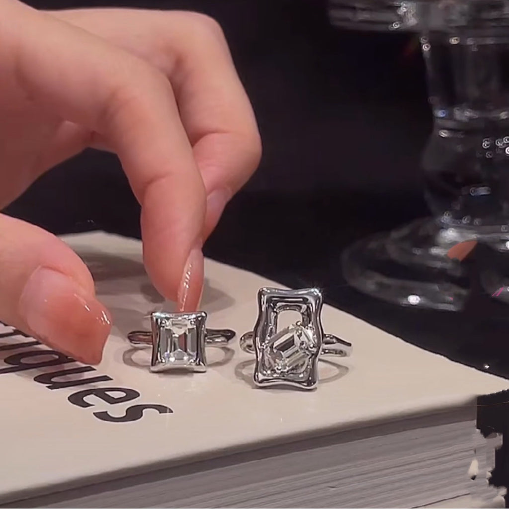 Cincin fine-tuning pembukaan kristal buatan geometris