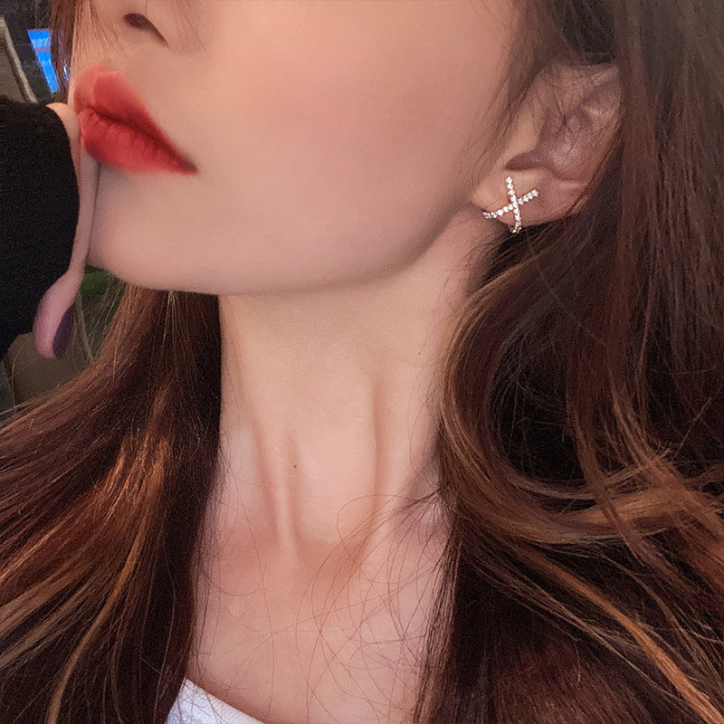 گوشواره نقره عیار جزئی