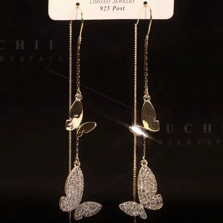 خط گوش پروانه ای زیرکون مصنوعی آلیاژ مس