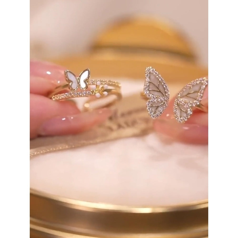 Nhẫn Nữ Hoa Bướm Ngọt Ngào