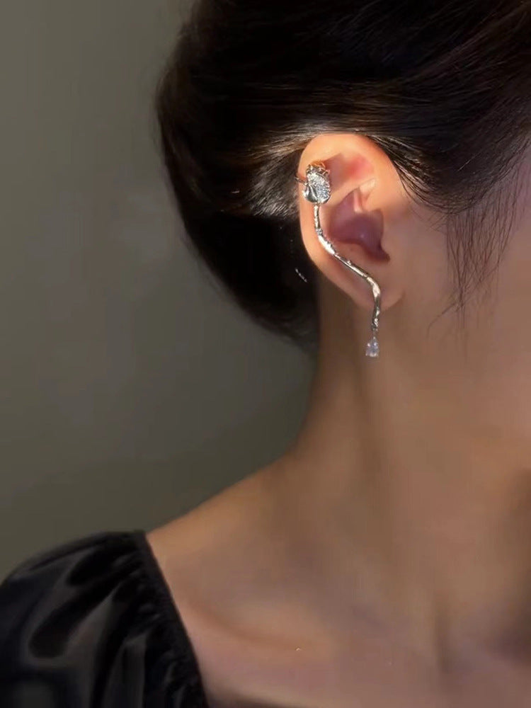 گیره استخوانی گوشواره لاله با شخصیت زیبا گوشواره گوشواره گوشواره گوشواره گوشواره یک تکه