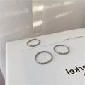 French retro sparkling ring