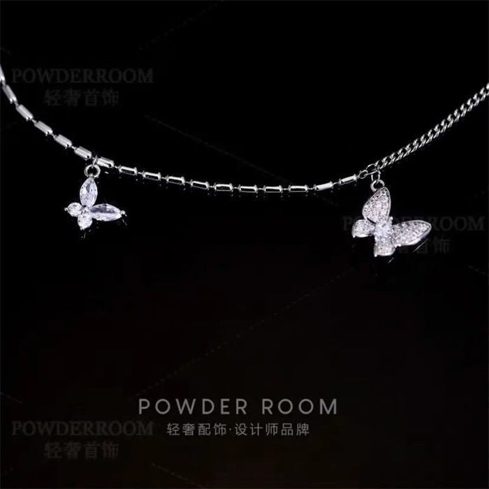 Small butterfly anklet