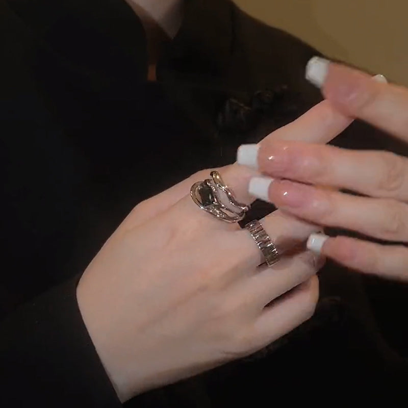 Bộ hai mảnh vòng mở sóng hình học