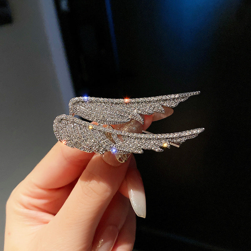 Angel Wings Pin Suit Brooch