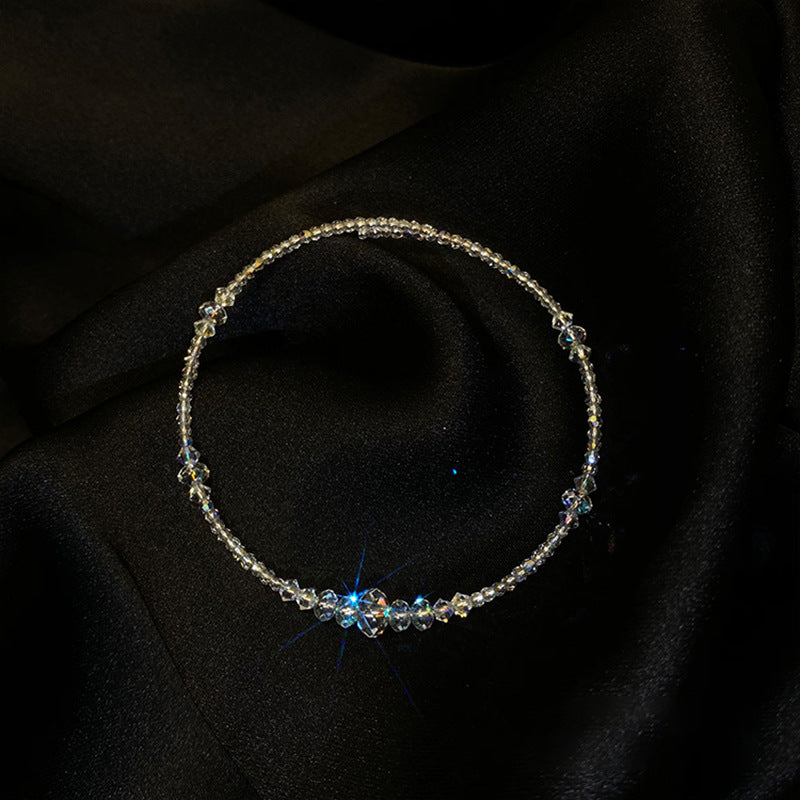 Crystal Geometric Bracelet Two-Piece Set