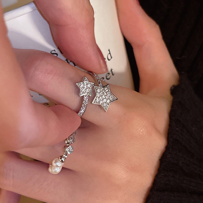 झिरकॉन स्टार ओपनिंग रिंग महिला