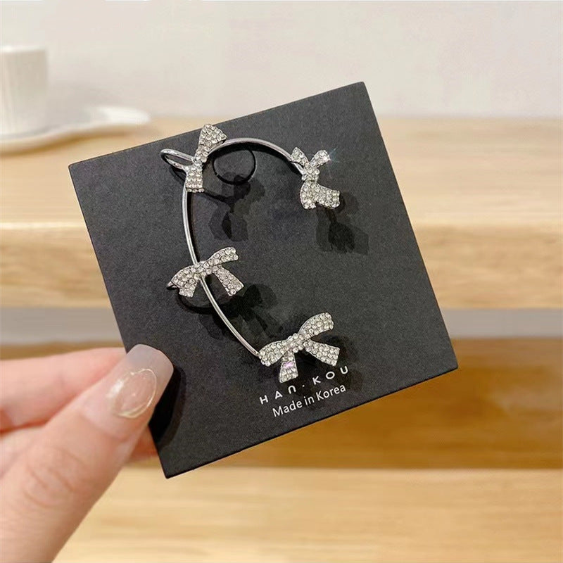 آویزان گوش کمان الماس کامل