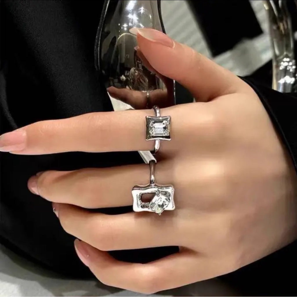 Cincin fine-tuning pembukaan kristal buatan geometris