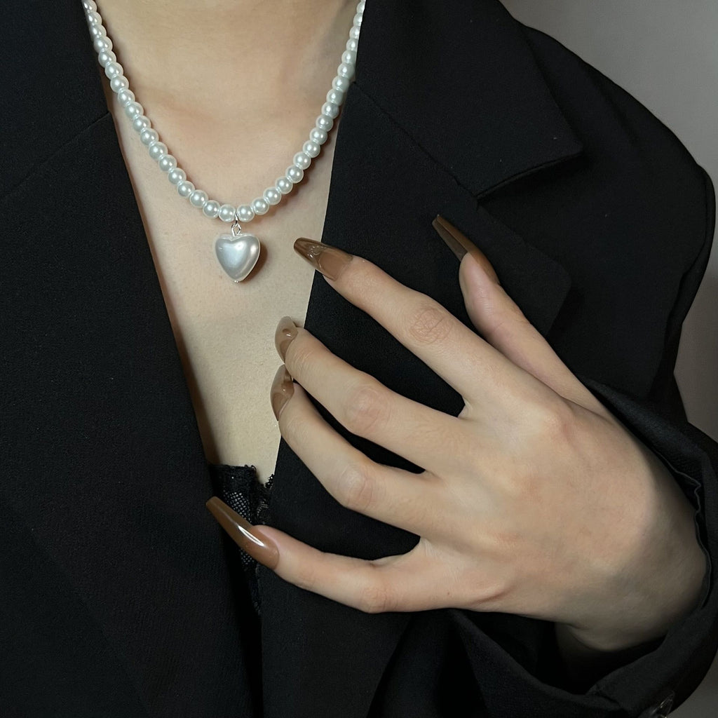 Love Opal Pink Bear Necklace Clambone Chain