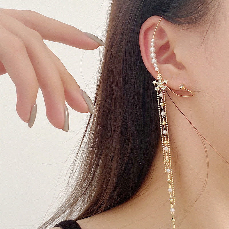 گوشواره زیرکون دانه برف