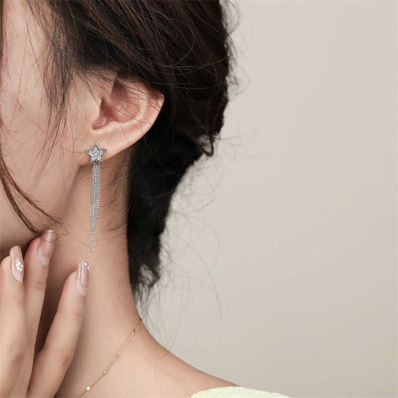 Star Asymmetric Earrings