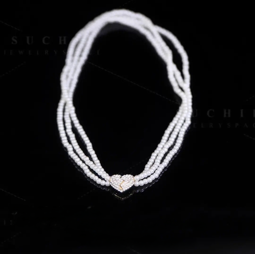 Magnet Love Multi-Layer Necklace Cn0201